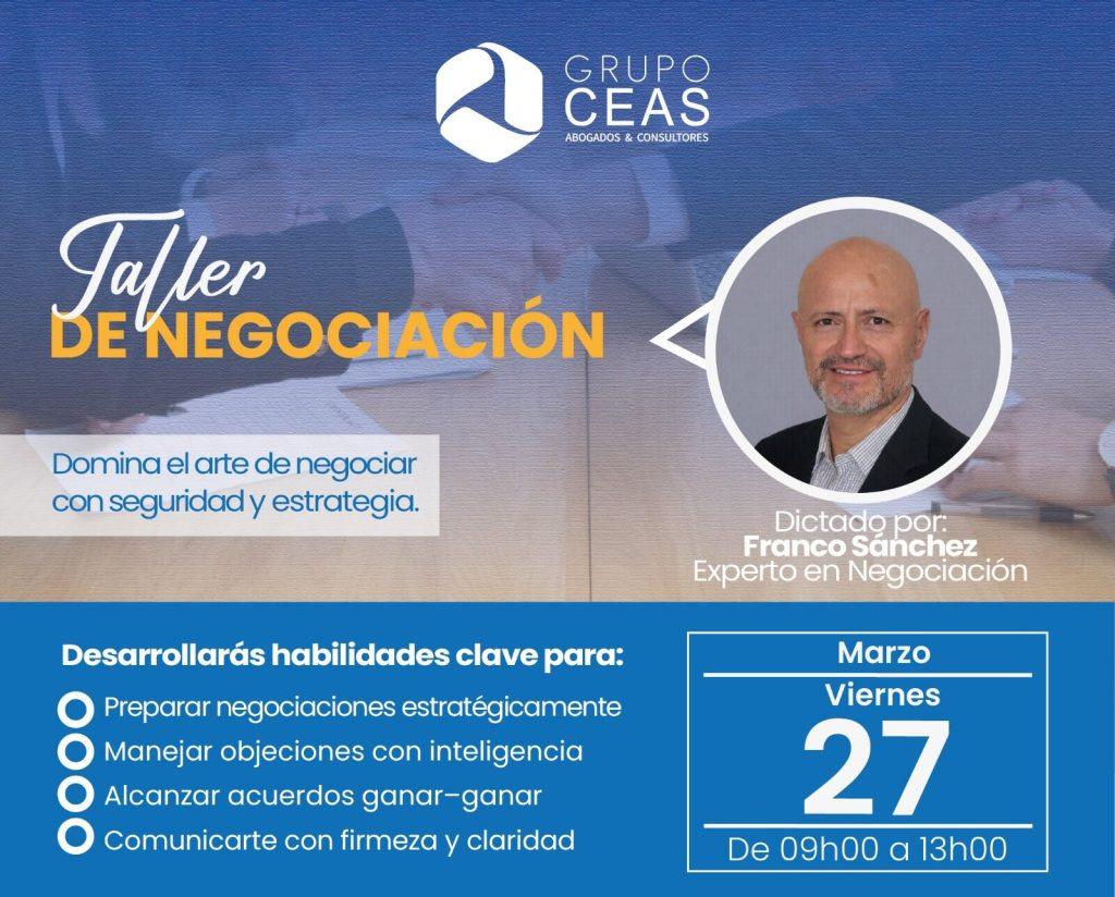 Taller de negociación